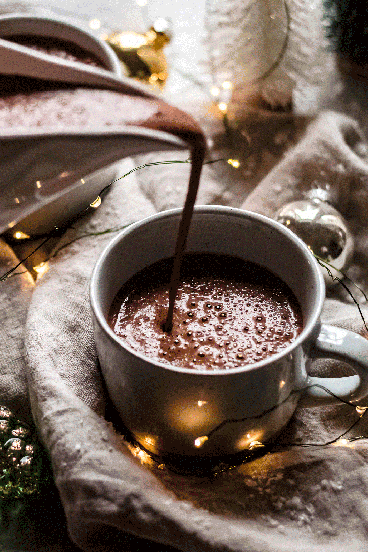 Receita Noiva Ansiosa Chocolate Quente Cremoso Dicas de Inverno