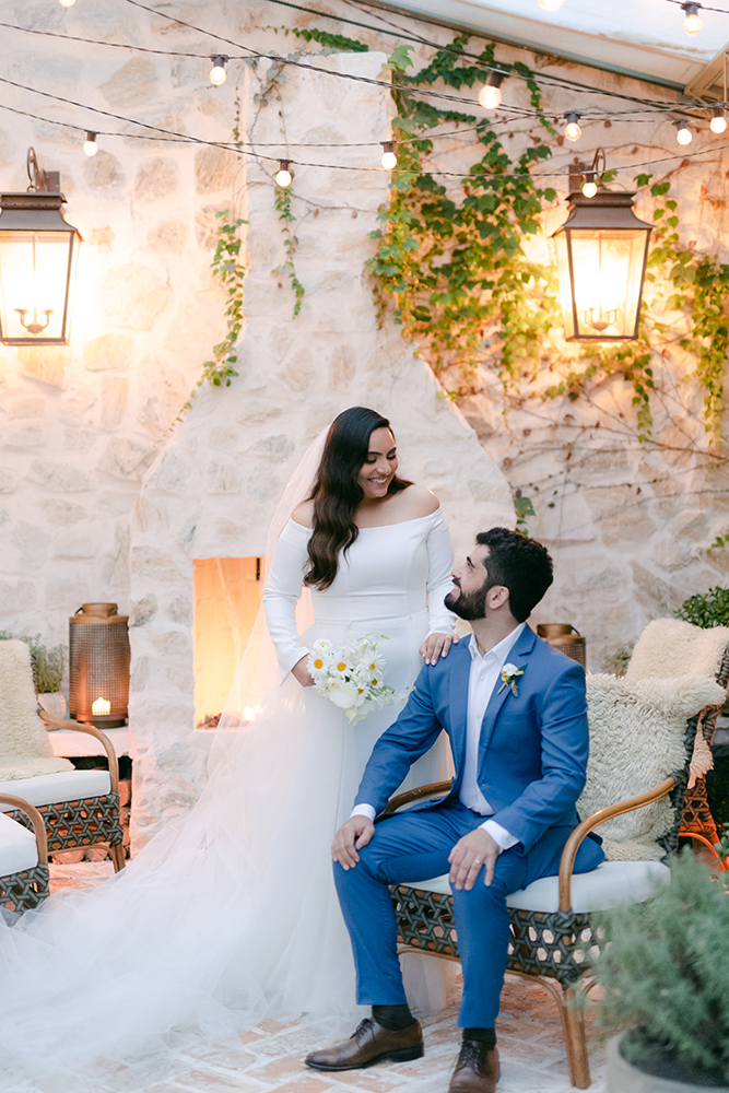 Cássia Quinsler e Guilherme Biondo | Casamento aconchegante no Botânico Quintal