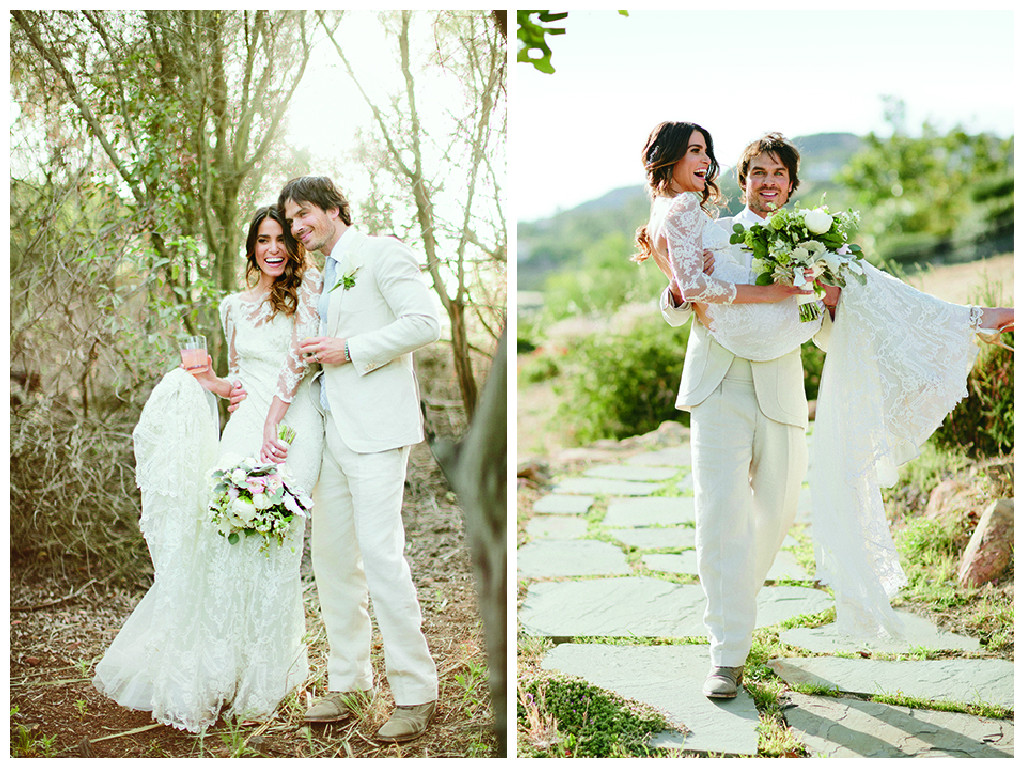 Nikki reed and ian somerhalder wedding 60 photos - Vianawedding.com