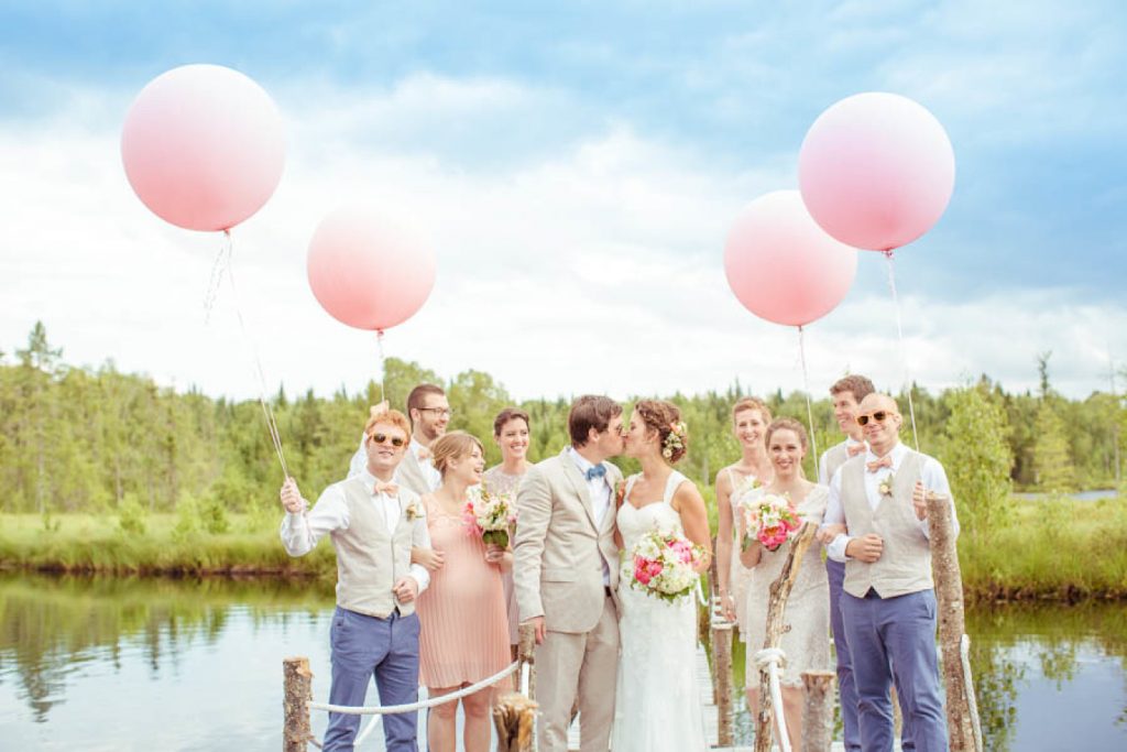 Decoração | Balões no casamento, a alegria da festa