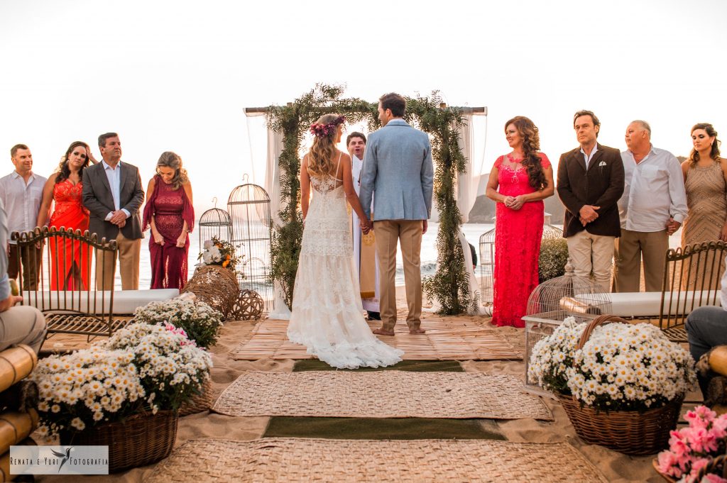 Casamento na praia em Toque Toque Pequeno