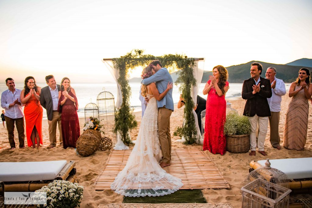 Casamento na praia em Toque Toque Pequeno