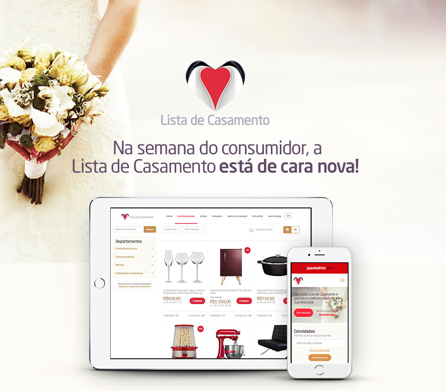 lista de casamento PF