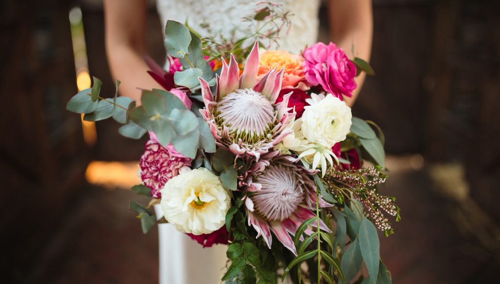 King protea bouqquet