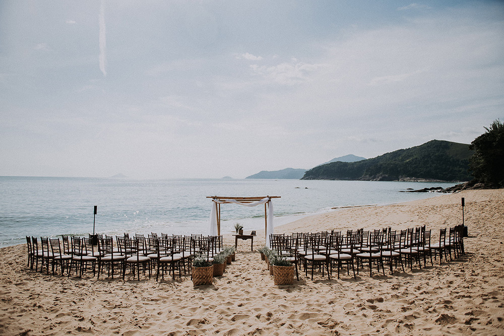 Casamento Descontraído no Litoral Norte | Casamento pé na areia