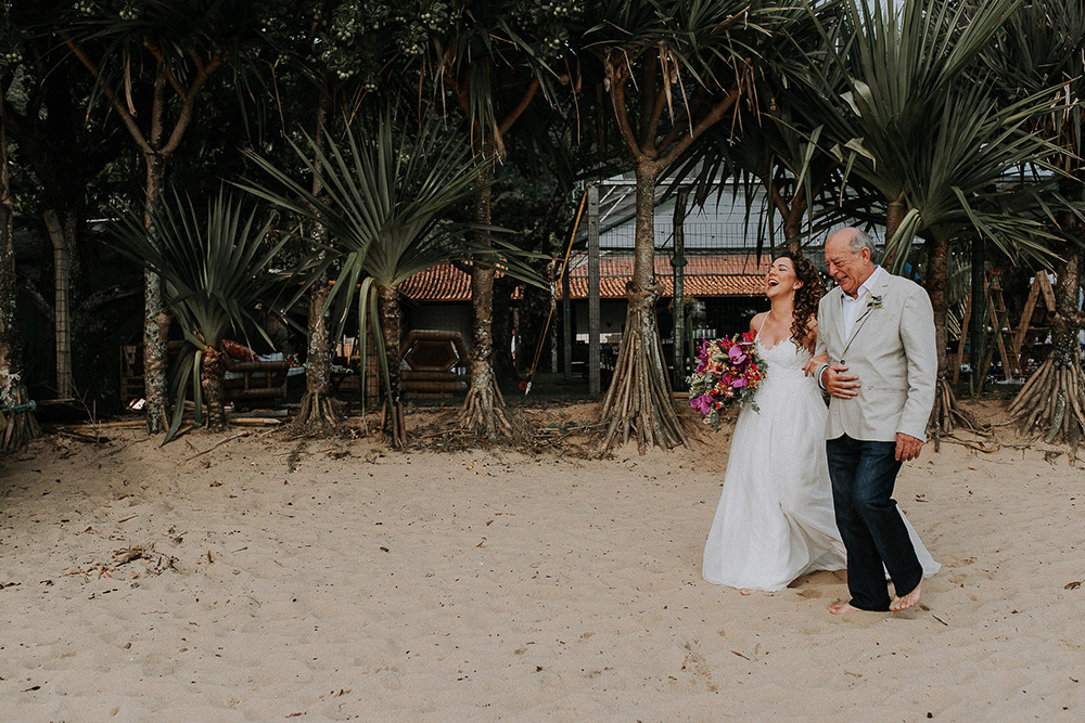 Casamento Descontraído no Litoral Norte | Casamento pé na areia