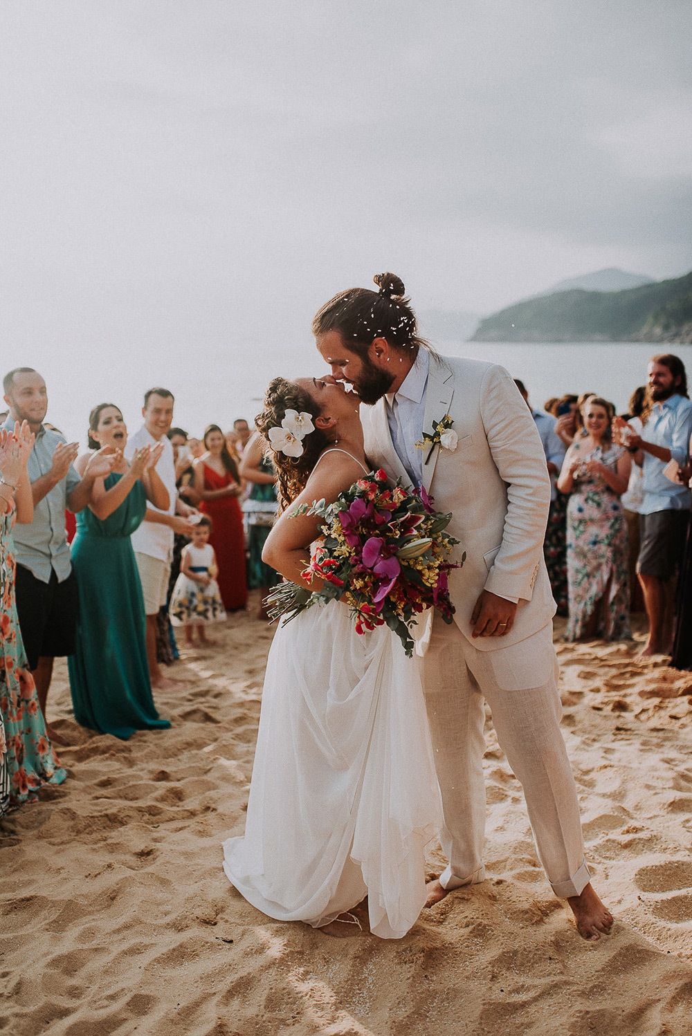 Casamento Descontraído no Litoral Norte | Casamento pé na areia