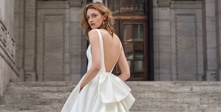 Moda e inspiração  Que tal usar um vestido de noiva com bolso?