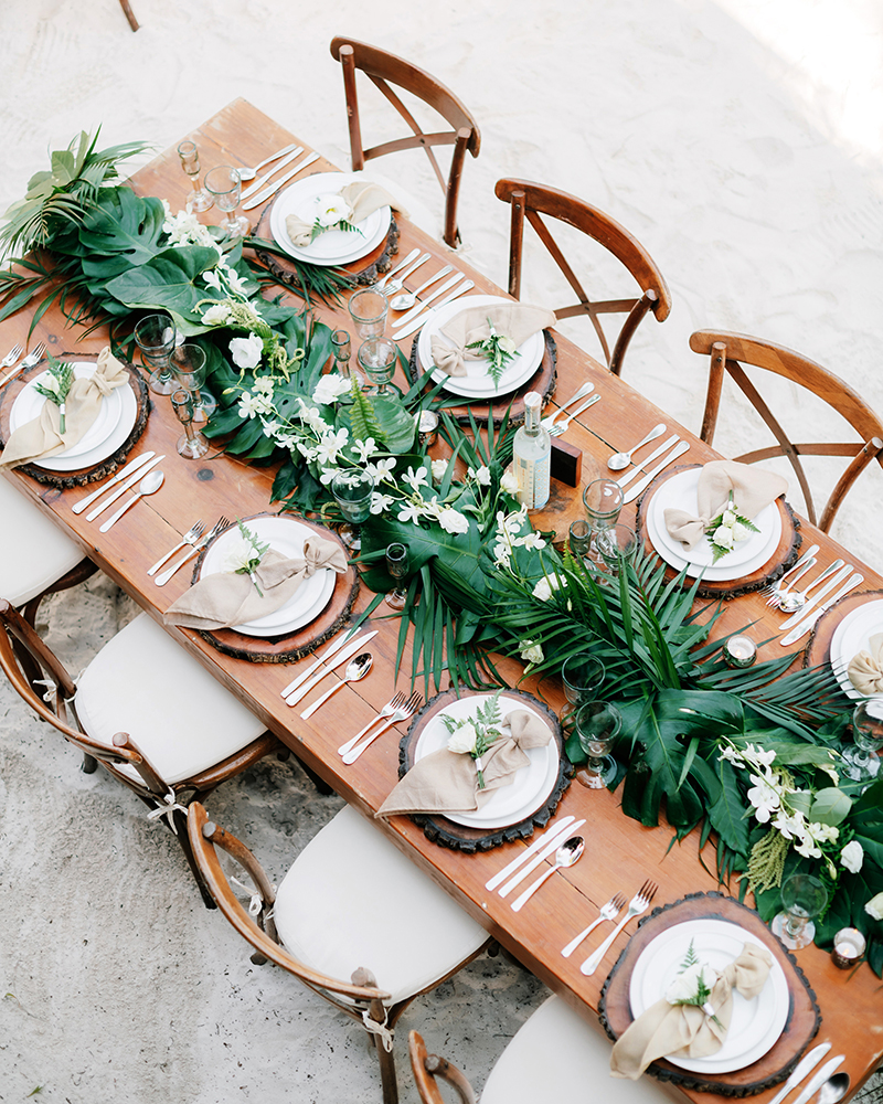 Inspiração | Casamento com decoração tropical