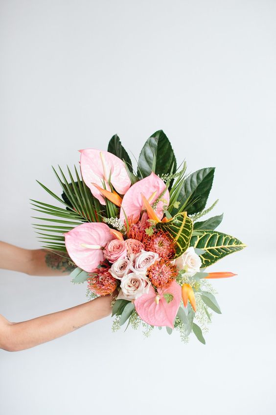 Inspiração | Casamento com decoração tropical