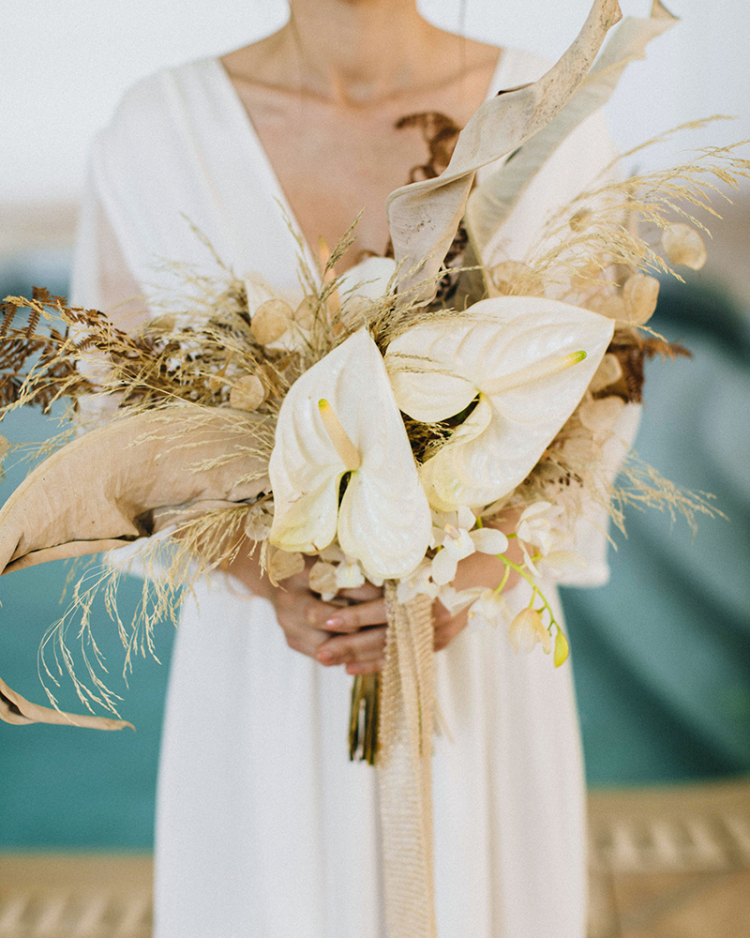 capim dos pampas na decoracao do casamento