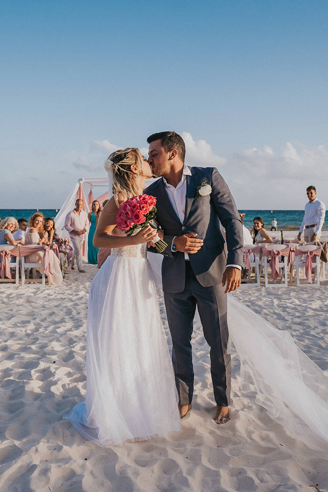 Carolina e Victor Destination Wedding em Riviera Maya por Casa de Dois Destination Wedding