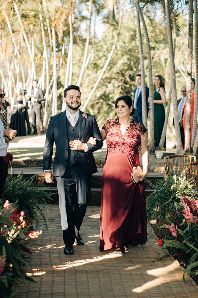 Manu e Cassio Casamento com vista para o mar em Ilhabela