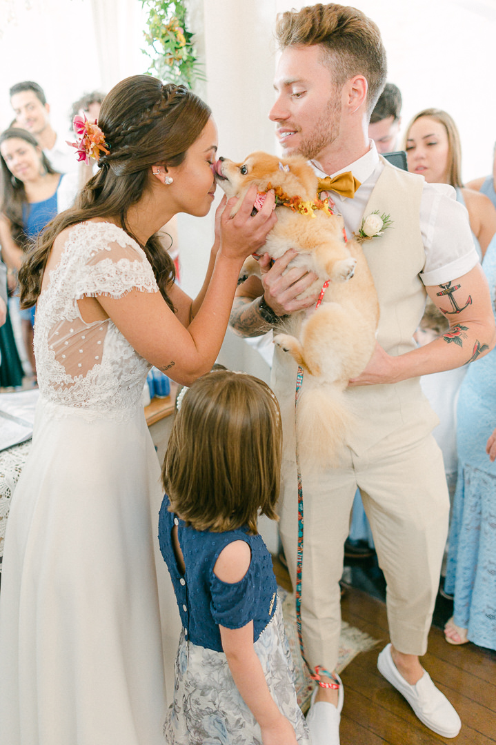 Mini wedding na Casinha Quintal | Casamento encantado de Marina e Luccas