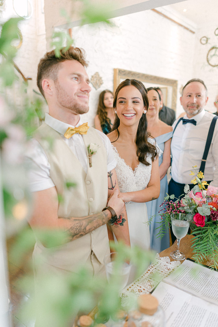 Mini wedding na Casinha Quintal | Casamento encantado de Marina e Luccas