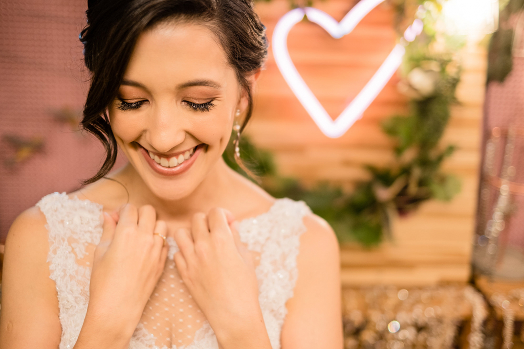 Virna e Gabriel Casamento em Brasilia Vestido de noiva à distância Helen Salles