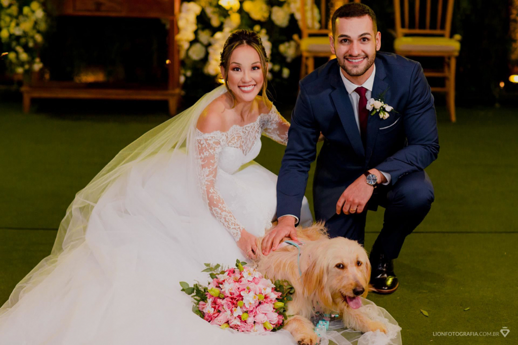 Aline e Guilherme | Casamento clássico com toque oriental