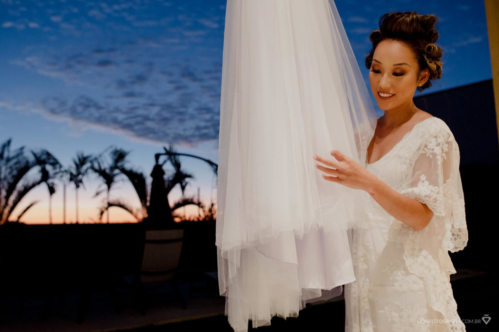 Aline e Guilherme | Casamento clássico com toque oriental