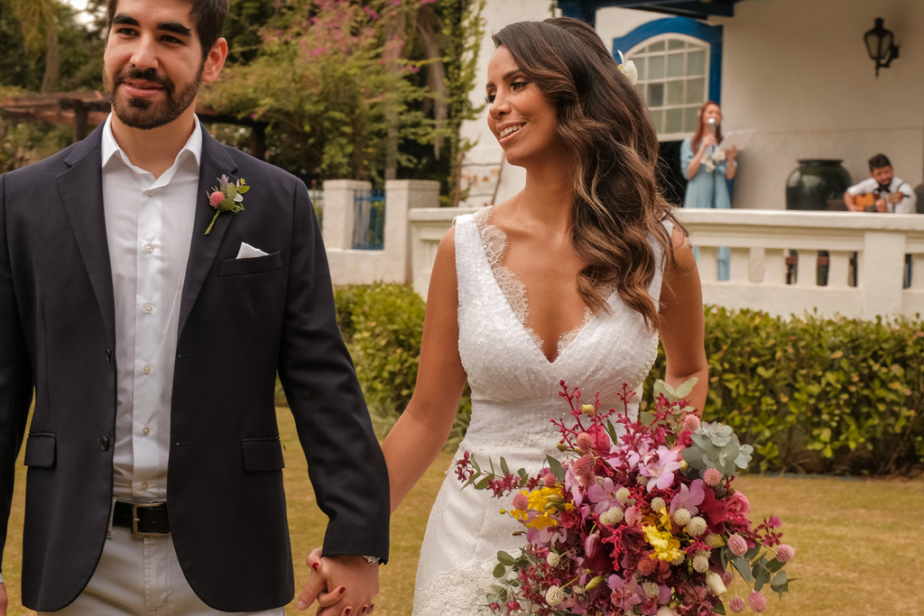 Marina e Gustavo | Casamento a dois na Fazenda Fagundes por Karina Matos Assessoria