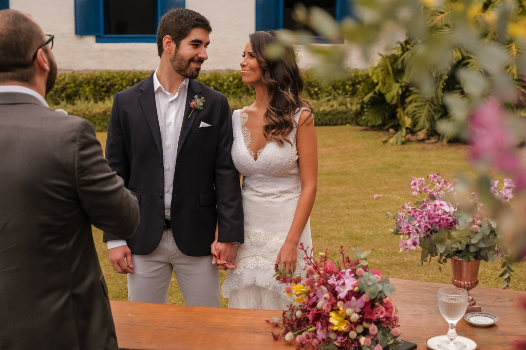 Marina e Gustavo | Casamento a dois na Fazenda Fagundes por Karina Matos Assessoria