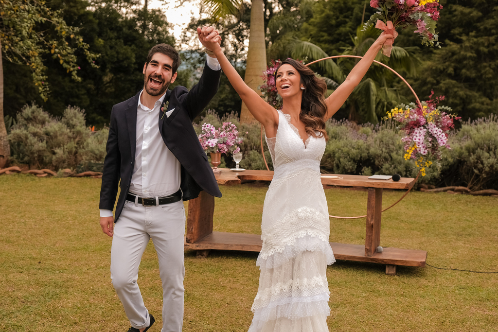 Marina e Gustavo | Casamento a dois na Fazenda Fagundes por Karina Matos Assessoria