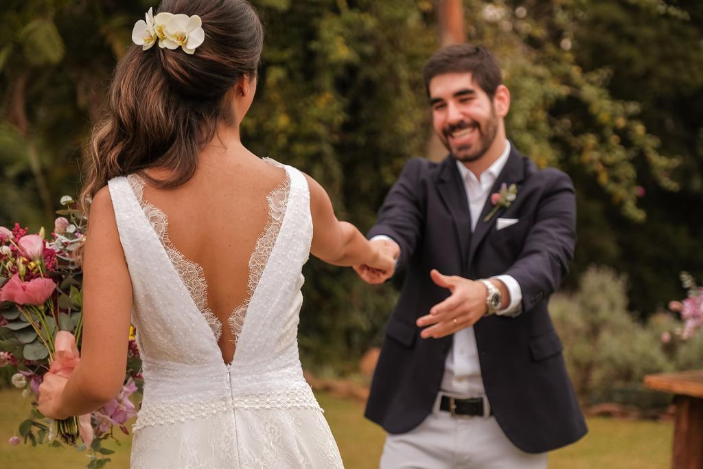 Marina e Gustavo | Casamento a dois na Fazenda Fagundes por Karina Matos Assessoria