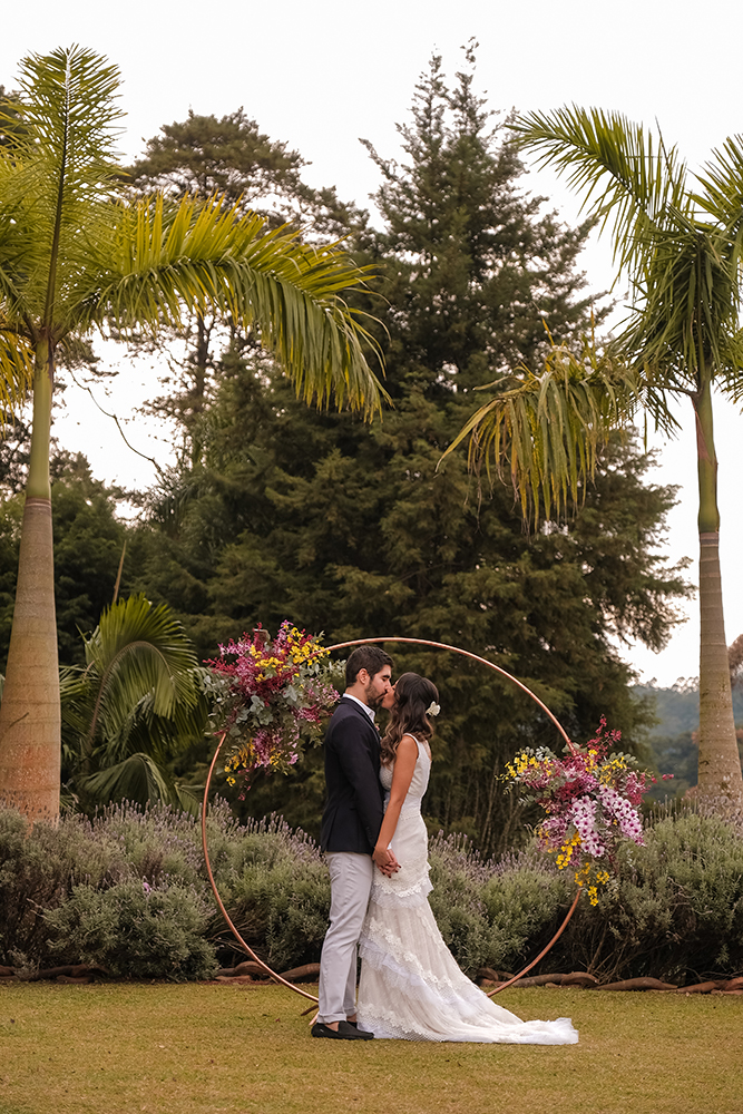 Marina e Gustavo | Casamento a dois na Fazenda Fagundes por Karina Matos Assessoria