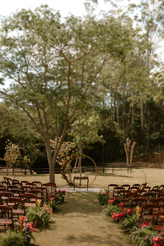 Marina e Murylo | Casamento romântico ao ar livre, por Seiva Fotografia