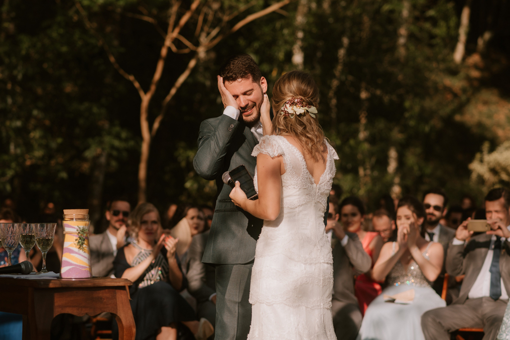 Marina e Murylo | Casamento romântico ao ar livre, por Seiva Fotografia