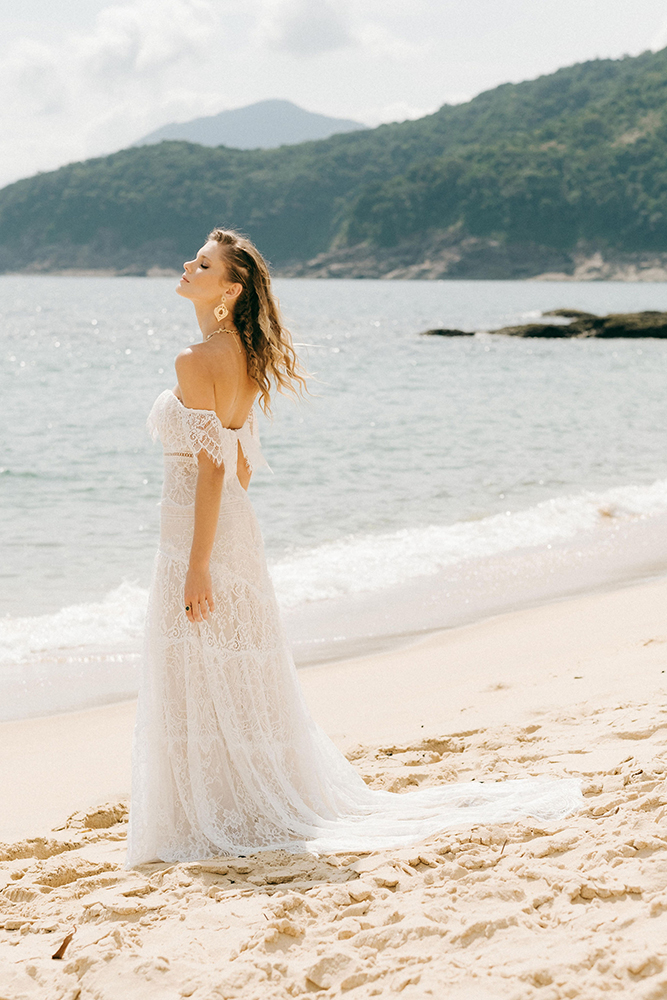 Noiva de Praia | Casamentos no litoral com beleza de Gisele Barbosa