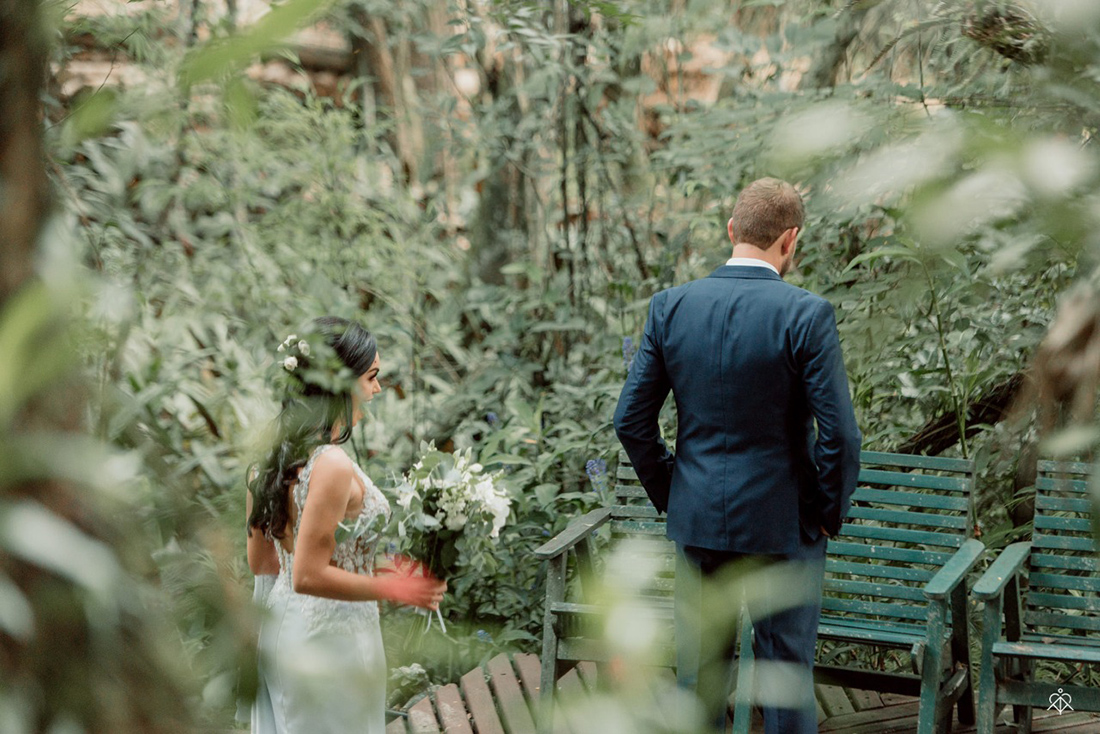 First Look - Casamento no campo - Cinco Elementos Eventos - Renato Miloch Fotografia