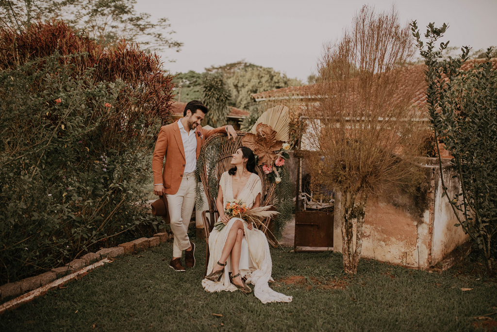 Editorial US | Casamento a dois na fazenda com decoração da Flor Brasileira