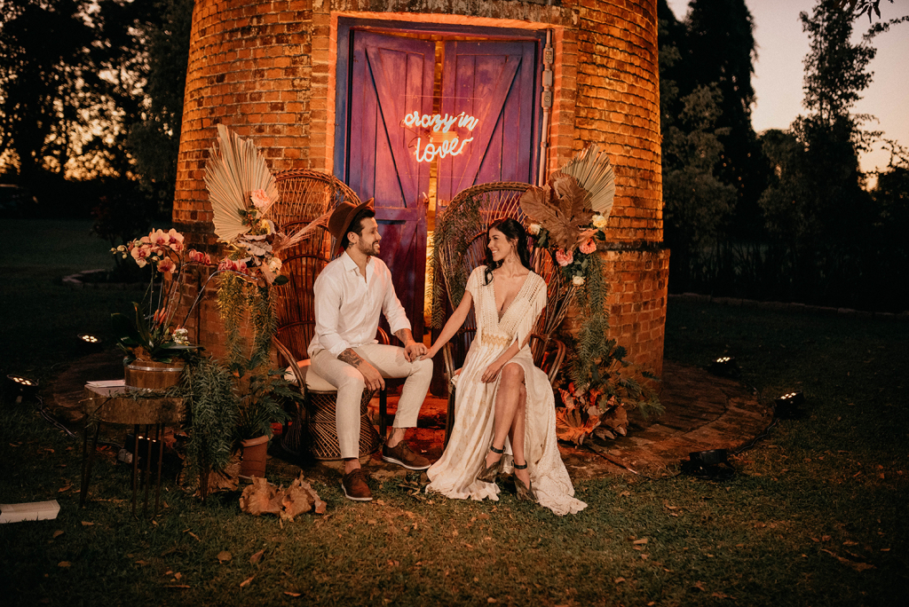 Editorial US | Casamento a dois na fazenda com decoração da Flor Brasileira