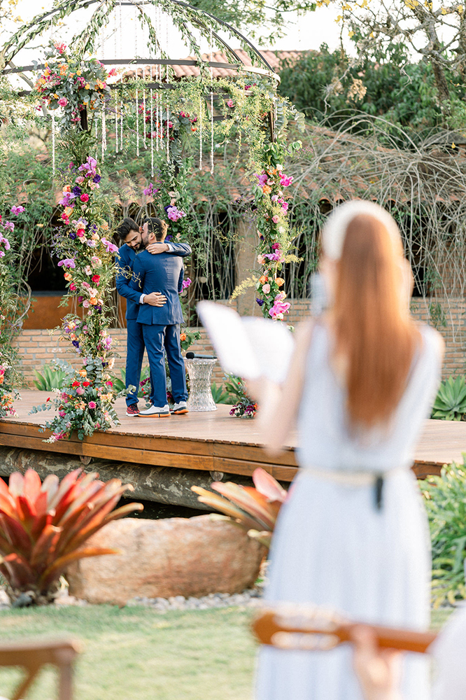 Lindsay e Wesler | Casamento colorido na Fazenda Dona Inês