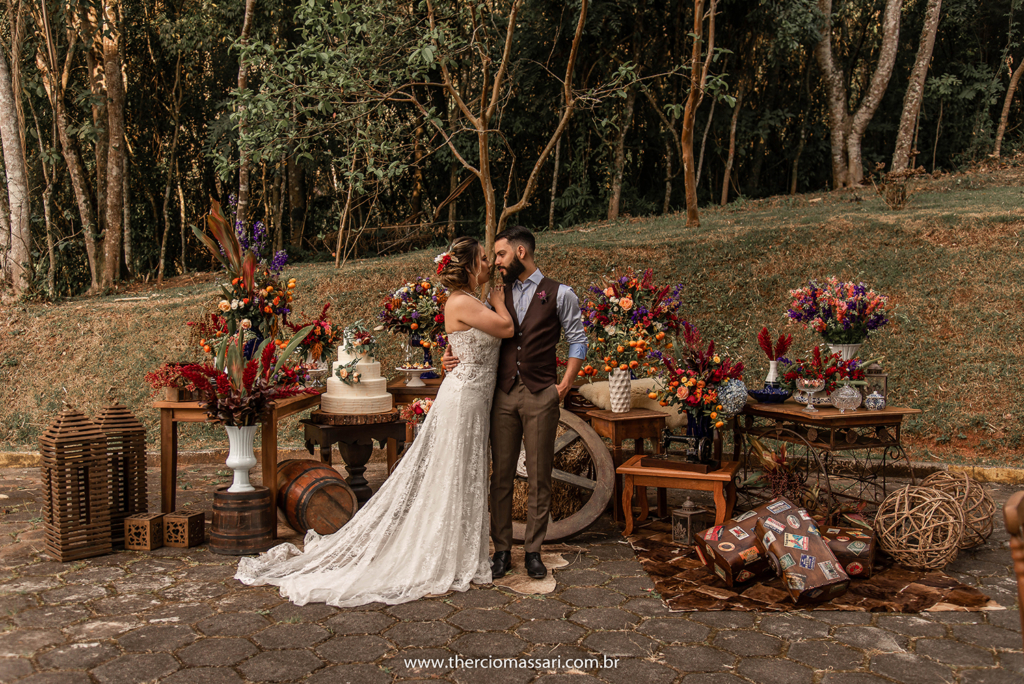 Lovely Country: a beleza do casamento rústico no Ravena Garden