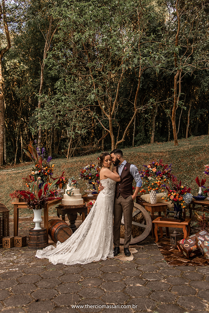 Lovely Country: a beleza do casamento rústico no Ravena Garden