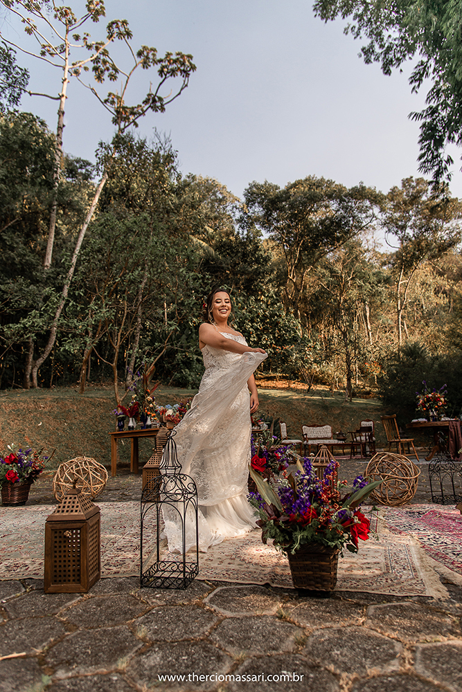 Lovely Country: a beleza do casamento rústico no Ravena Garden