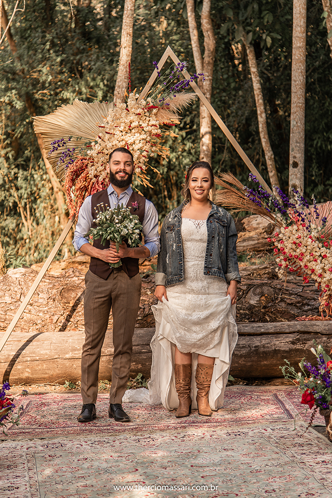 Lovely Country: a beleza do casamento rústico no Ravena Garden