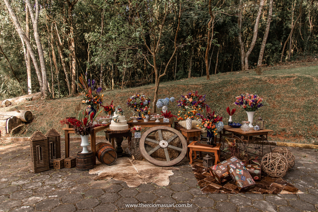 Lovely Country: a beleza do casamento rústico no Ravena Garden