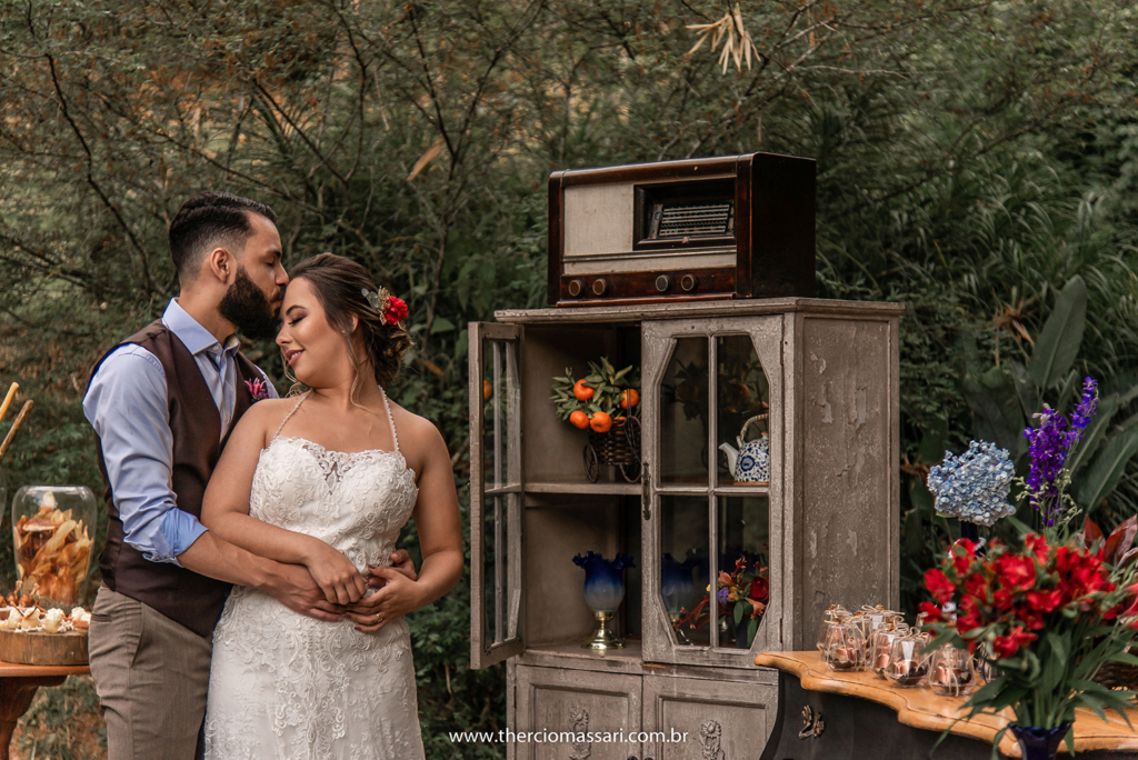 Lovely Country: a beleza do casamento rústico no Ravena Garden