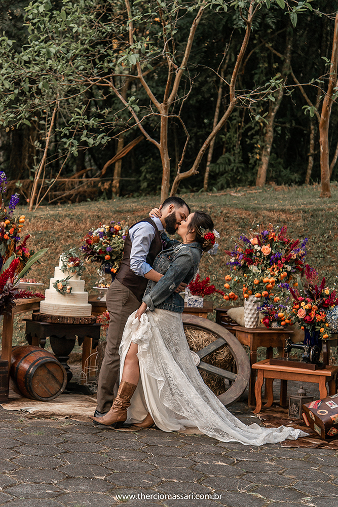 Lovely Country: a beleza do casamento rústico no Ravena Garden