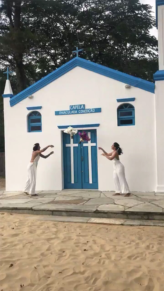 Ana Paula e Cristiane Rozeira | Troca de alianças emocionante em Ilhabela