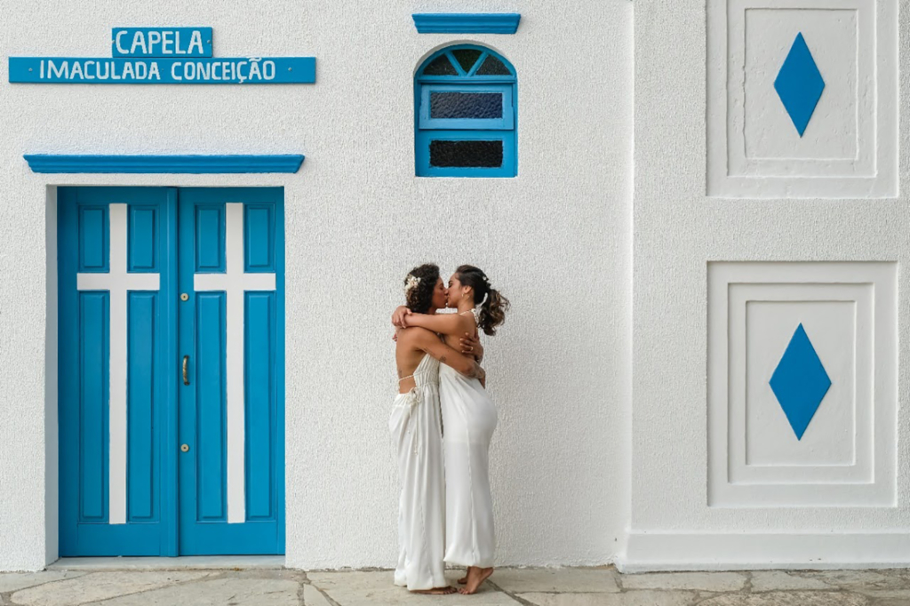 Ana Paula e Cristiane Rozeira | Troca de alianças emocionante em Ilhabela