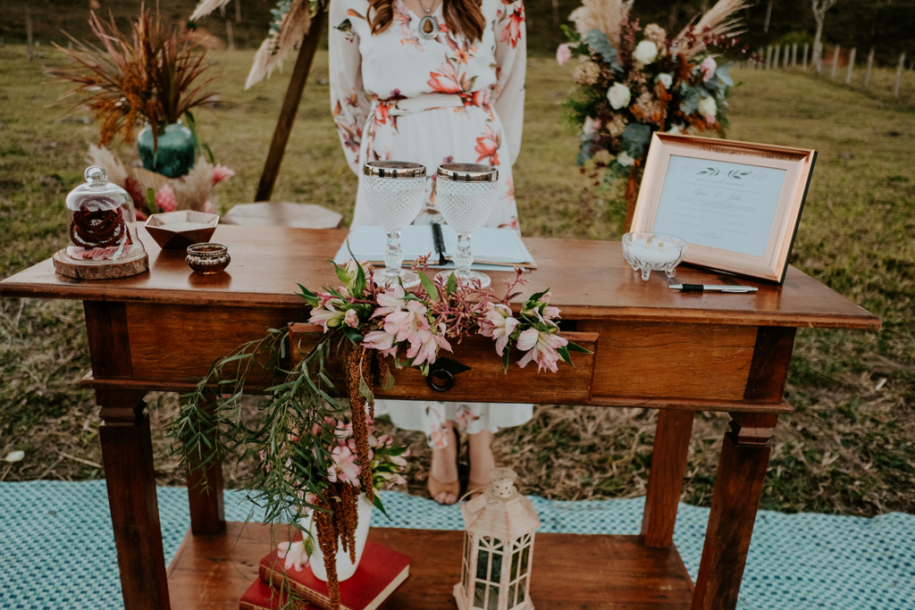 Julia e Afonso | Celebrando em par: casamento na fazenda