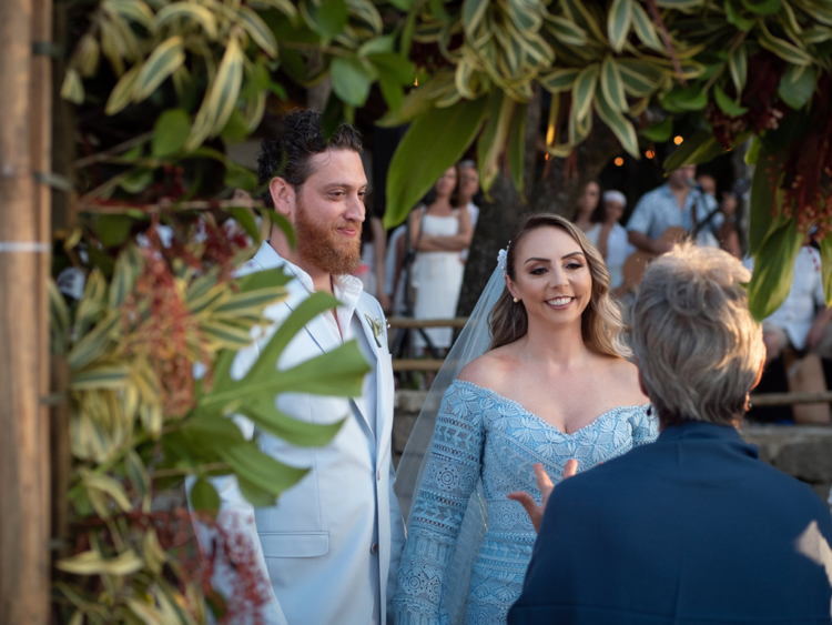 Noelle e Rodrigo | Casamento pé na areia em Ilhabela