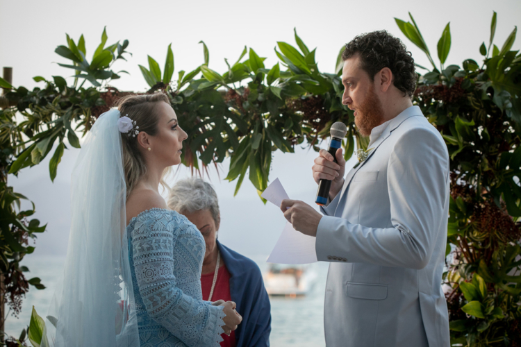 Noelle e Rodrigo | Casamento pé na areia em Ilhabela
