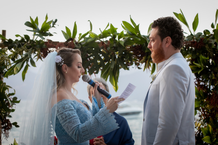 Noelle e Rodrigo | Casamento pé na areia em Ilhabela