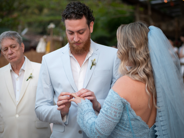 Noelle e Rodrigo | Casamento pé na areia em Ilhabela