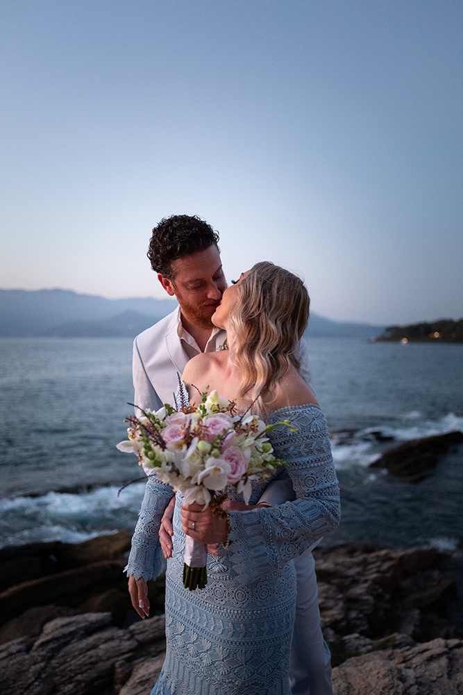 Noelle e Rodrigo | Casamento pé na areia em Ilhabela