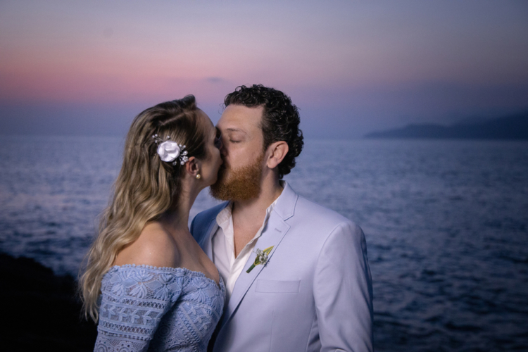 Noelle e Rodrigo | Casamento pé na areia em Ilhabela